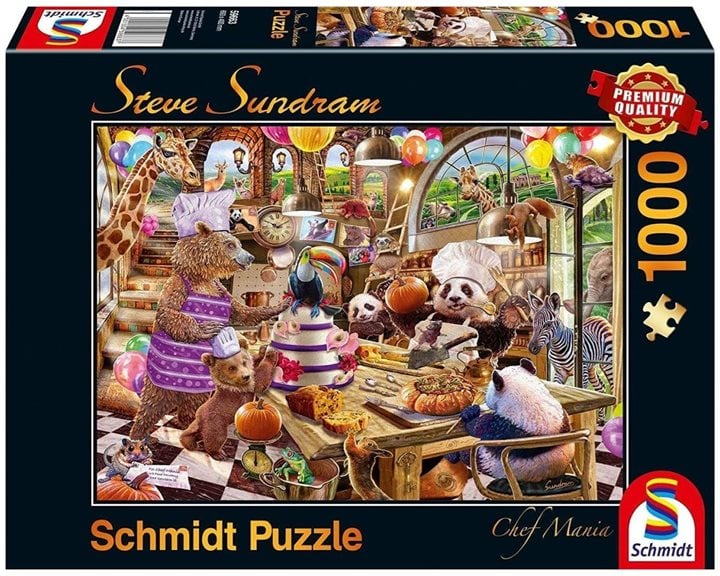 Πάζλ Schmidt Steve Sundram: Chef Mania 1000τεμ. 59663
