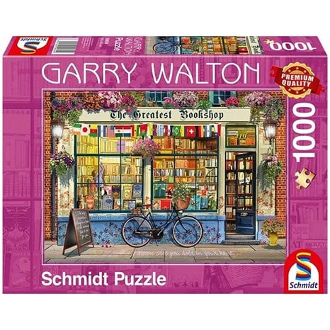 Πάζλ Schmidt The Greatest Bookshop 2D 1000 Κομμάτια 59604