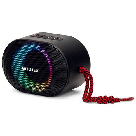 AIWA BLUETOOTH SPEAKER WITH RGB MULTI LIGHTING RMS 10W RED