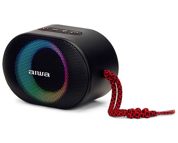 AIWA BLUETOOTH SPEAKER WITH RGB MULTI LIGHTING RMS 10W RED