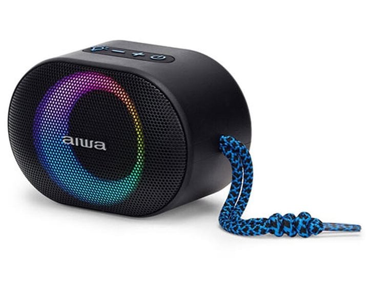 AIWA BLUETOOTH SPEAKER WITH RGB MULTI LIGHTING RMS 10W BLUE