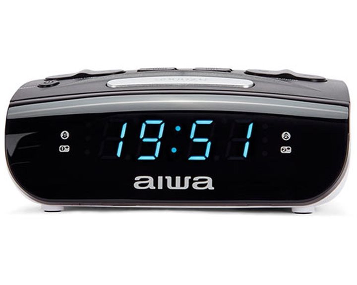 AIWA DUAL ALARM CLOCK WITH AM/FM PLL RADIO