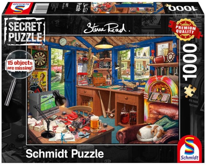 Πάζλ Schmidt 1000τεμ. Father’s workshop 59977