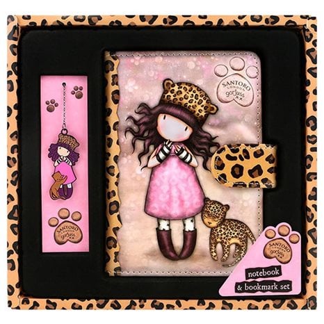 Σημειωματάριο με Σελιδοδείκτη Santoro Purrrrrfect Love 1086GJ03