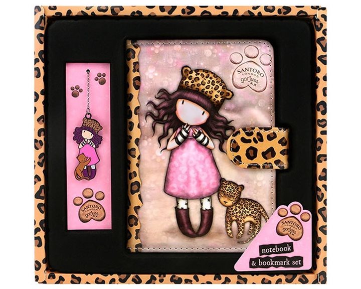 Σημειωματάριο με Σελιδοδείκτη Santoro Purrrrrfect Love 1086GJ03