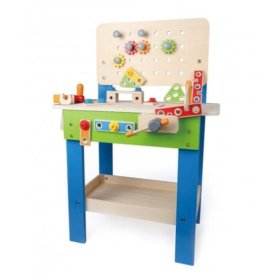 Hape Early Explorer Ξύλινος Πάγκος Εργασίας Master Workbench (E3000)