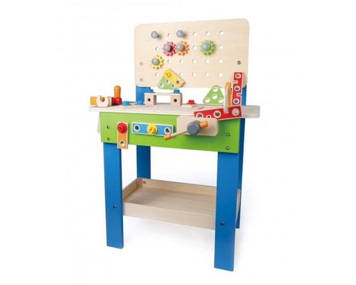 Hape Early Explorer Ξύλινος Πάγκος Εργασίας Master Workbench (E3000)