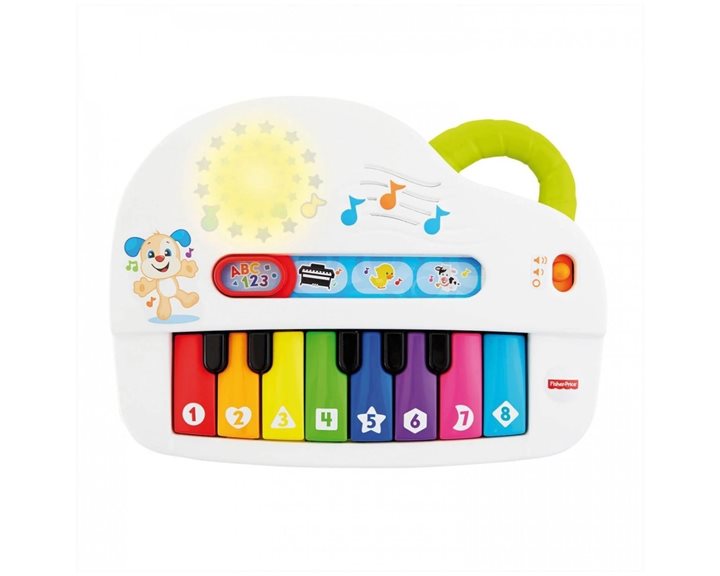 Mattel Fisher Price Laugh And Learn Εκπαιδευτικό Πιάνο Με Φώτα GFV21