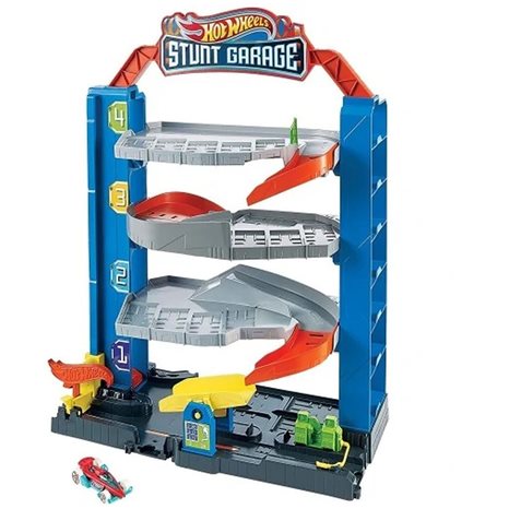 Mattel Hot Wheels City Stunt Γκαράζ Play Set