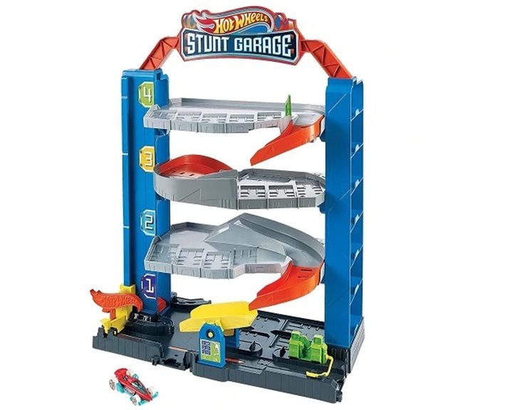 Mattel Hot Wheels City Stunt Γκαράζ Play Set