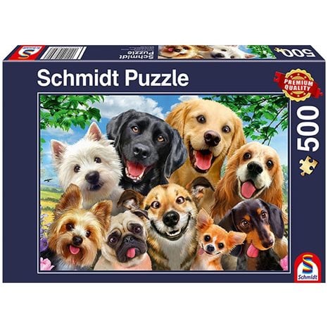 Πάζλ Schmidt Dog Selfie 500τεμ..58390