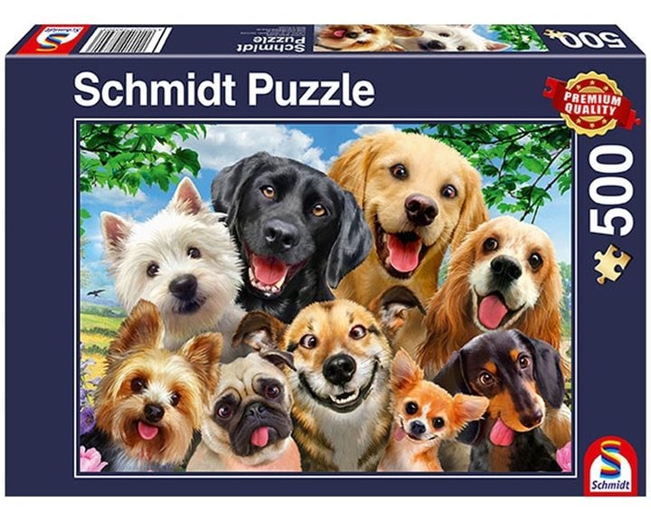 Πάζλ Schmidt Dog Selfie 500τεμ..58390