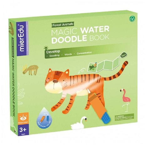 Μαγικό Μπλόκ Ζωγραφικής Forest Animals Mier Edu 3+ ME229