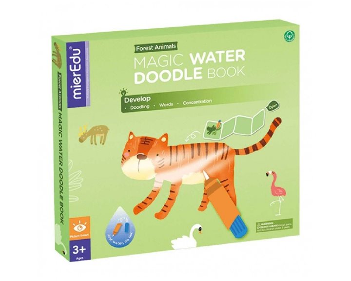Μαγικό Μπλόκ Ζωγραφικής Forest Animals Mier Edu 3+ ME229