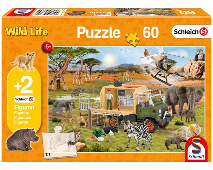 Πάζλ Schmidt Animal Rescue 60pcs για 5+ Ετών 56384