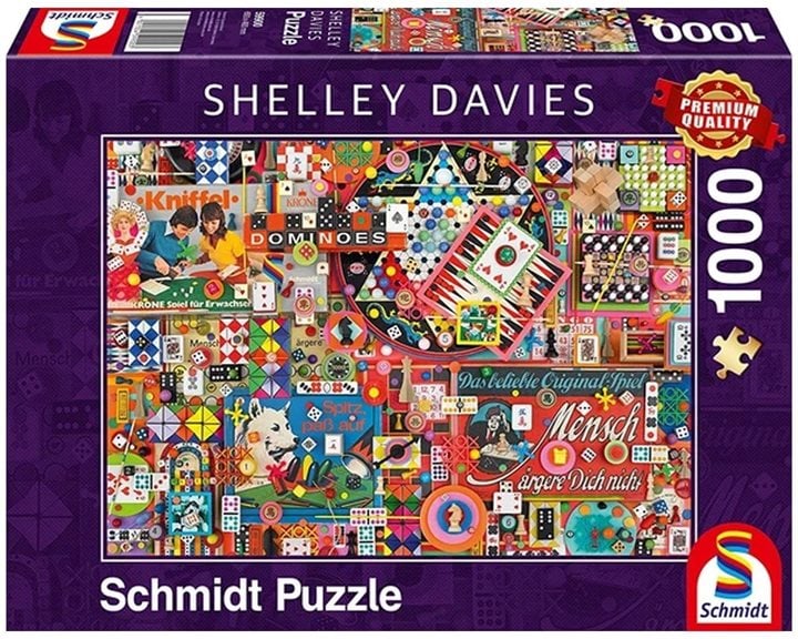 Πάζλ Schmidt Shelley Davies - Βίντατζ Επιτραπέζια 1000τεμ. 59900