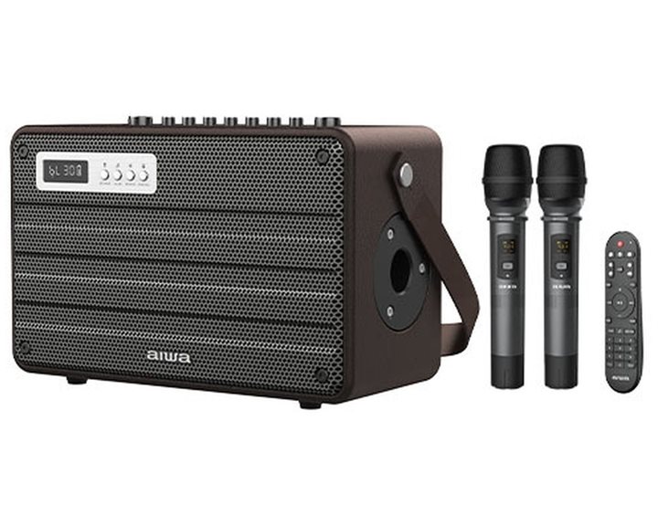 AIWA BT 5.0 TWS DSP ENIGMA LITE SPEAKER RMS 100W BROWN