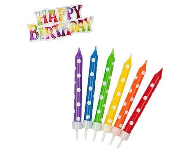 Κερί Trend rainbow fun candles