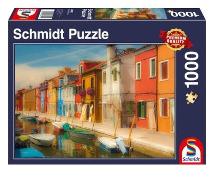 Πάζλ Schmidt Bright Houses Island Burano 1000τεμ. 58991