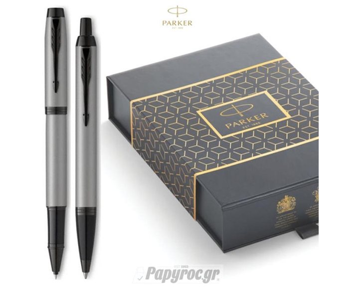 Parker I.M. CR Metal Grey BT SET (RB-BP)