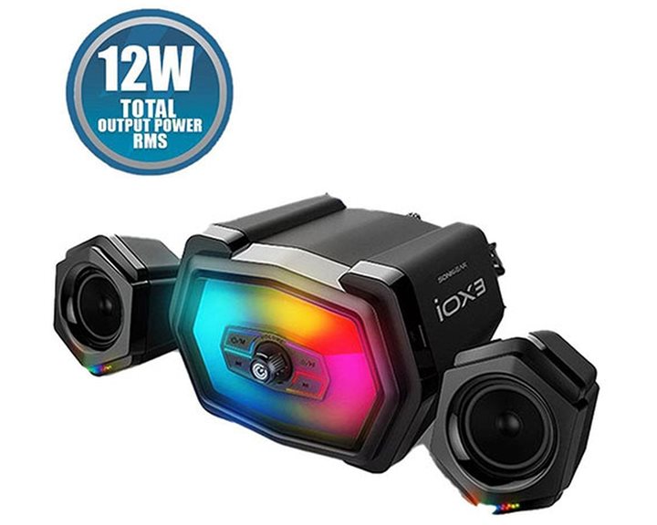 SONIC GEAR IOX 3 STEREO BLUETOOTH 2.1 SPEAKER SYSTEM