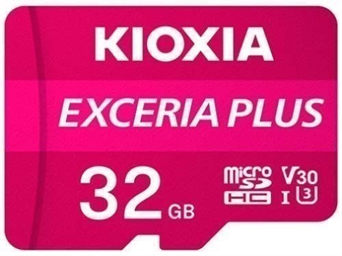 KIOXIA 4K MICRO SD 32GB EXCERIA PLUS UHS I U3 WITH ADAPTER M303 LMPL1M032GG2