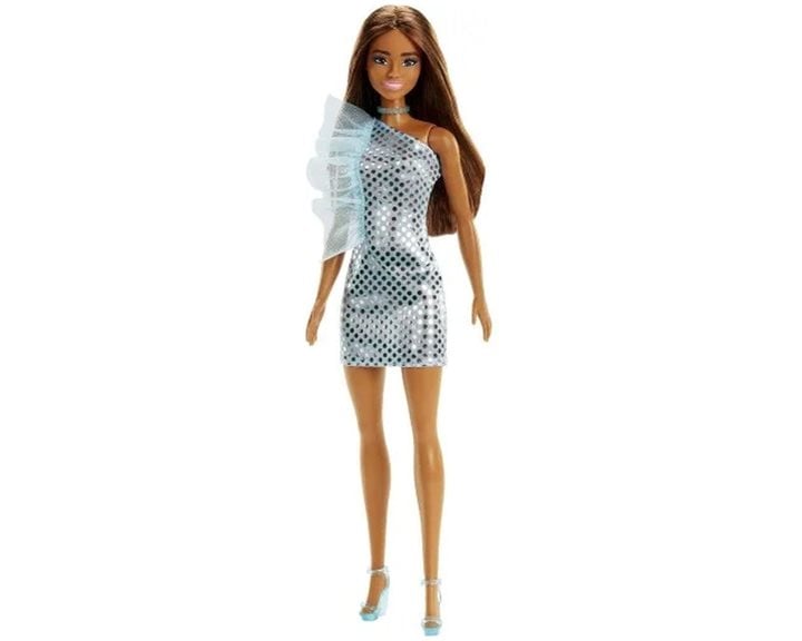 Mattel Barbie Μini Φορεματα Μελαχρινή Μπλε Φόρεμα