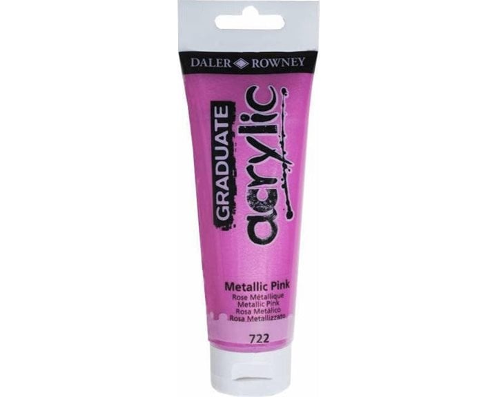 Ακρυλικό Χρώμα Graduate 120ml 772 Metallic Pink 123120722