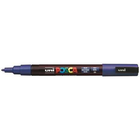 Mαρκαδόρος Uni Posca PC-3M Μπλέ