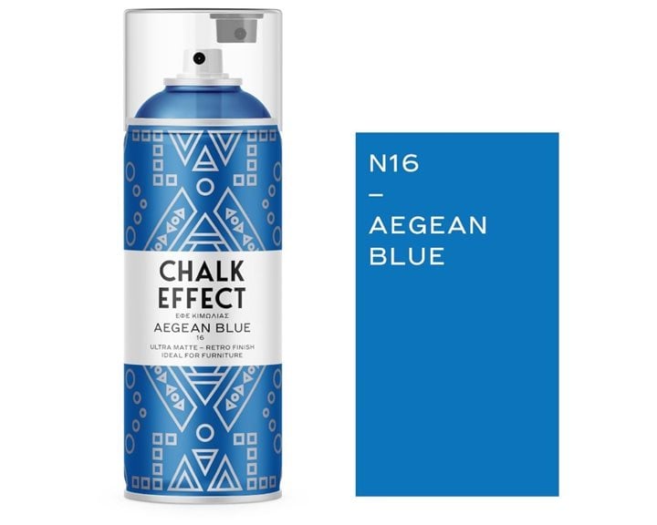 Χρώμα Κιμωλίας CL Spray Aegean Bluel No16 400ml