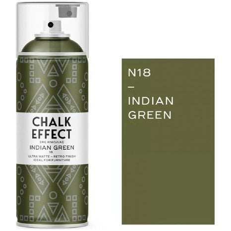 Χρώμα Κιμωλίας CL Spray Indian Green No18 400ml