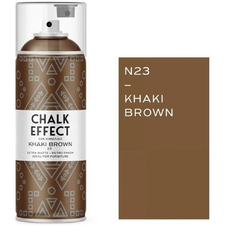 Χρώμα Κιμωλίας CL Spray Khaki Brown No23 400ml
