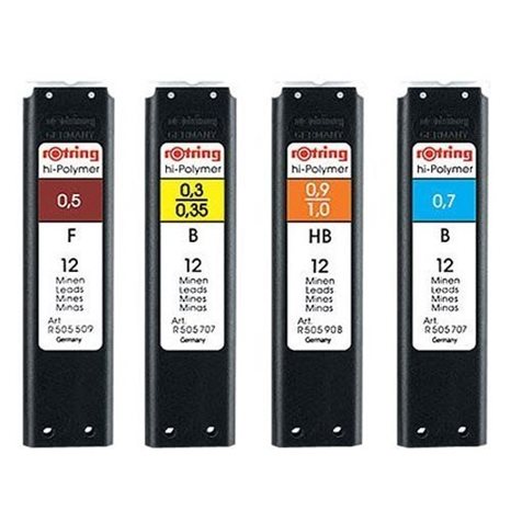 Μύτες Rotring ΗΒ 0.35 Hi-Polymer 1411.1135.08