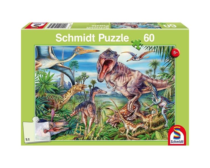 Παζλ Schmidt 60 Τεμάχια Δεινόσαυροι 56193