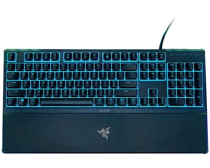 Razer ORNATA V3 X Gaming Keyboard - Low Profile Membrane - Split Resist - RGB - US Layout