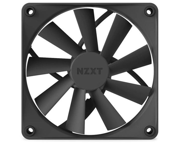 NZXT F120Q Black 120ΜΜ Fluid Dynamic Bearing Quiet Airflow Fan