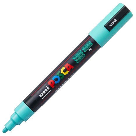 Μαρκαδόρος Uni Posca PC-5M Aqua Green