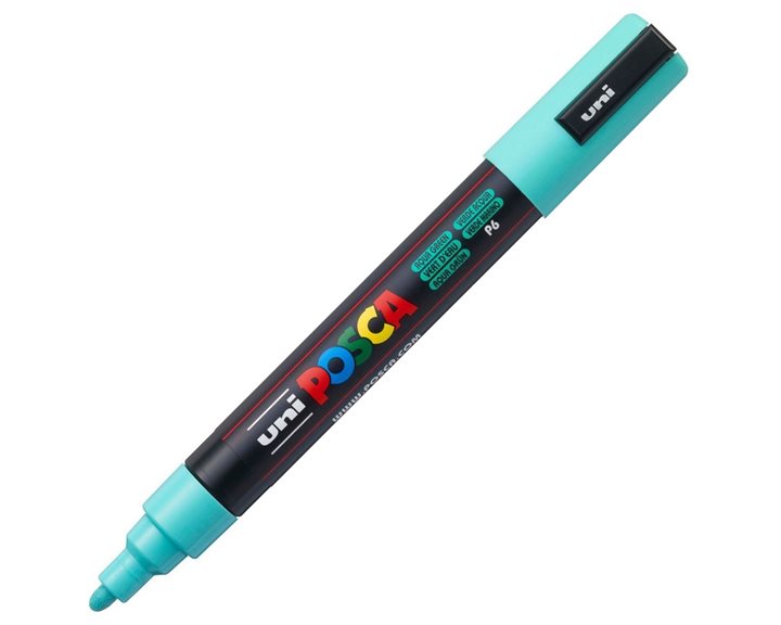 Μαρκαδόρος Uni Posca PC-5M Aqua Green