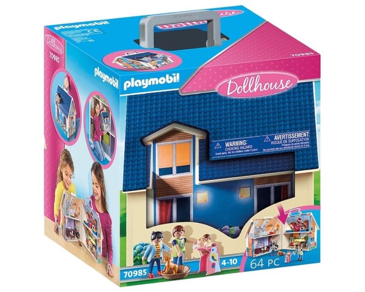Playmobil Dollhouse Μοντέρνο Κουκλόσπιτο-Βαλιτσάκι 70985