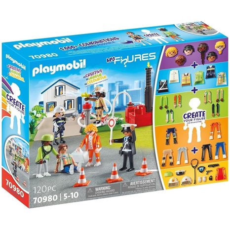 Playmobil My Figures: Πυροσβεστική Διάσωση 70980