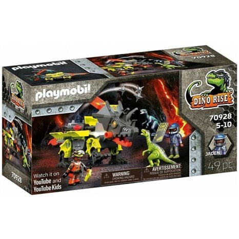 Playmobil Dino Rise Ρομπότ-Δεινόσαυρος Και Πολεμιστές 70928