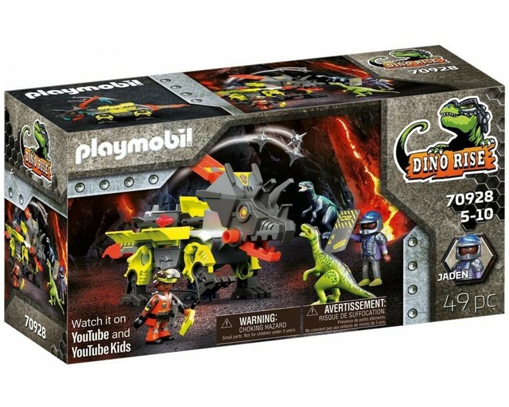 Playmobil Dino Rise Ρομπότ-Δεινόσαυρος Και Πολεμιστές 70928