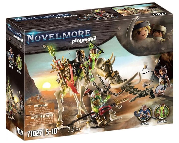 Playmobil Novelmore Sal'ahari Sands - Επίθεση Από Μαμούθ Σκελετό 71027