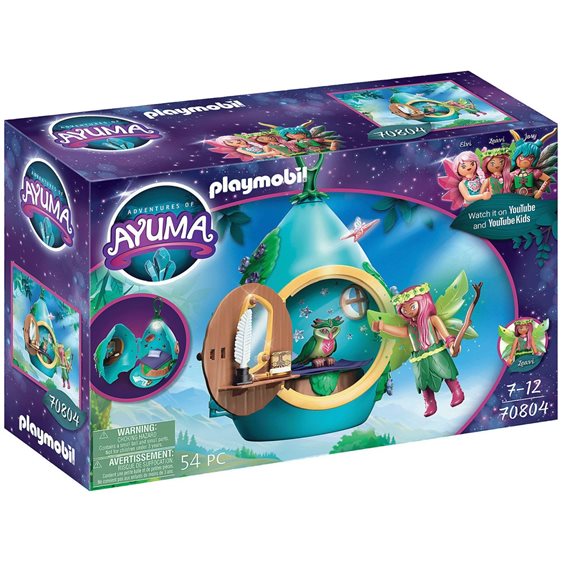 Playmobil Adventures Of Ayuma Νεραϊδόσπιτο - Δροσοσταλίδα 70804