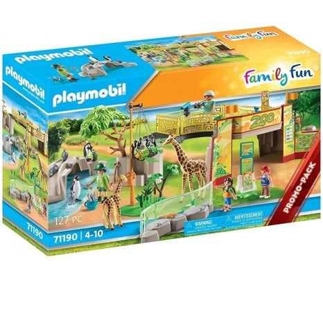 Playmobil Family Fun Zoo Ζωολογικός Κήπος 71190
