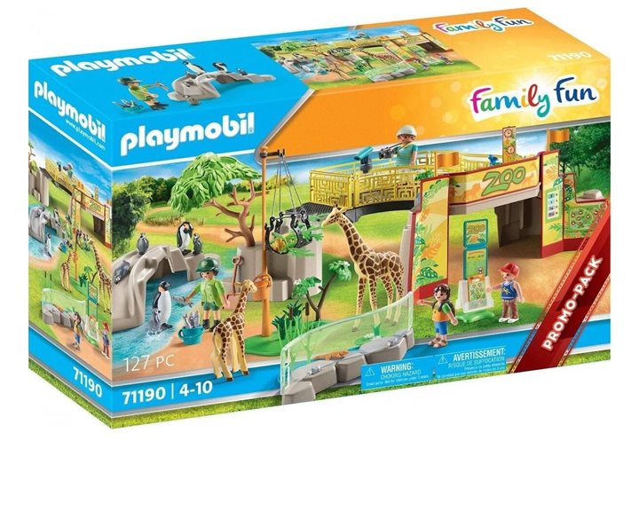 Playmobil Family Fun Zoo Ζωολογικός Κήπος 71190