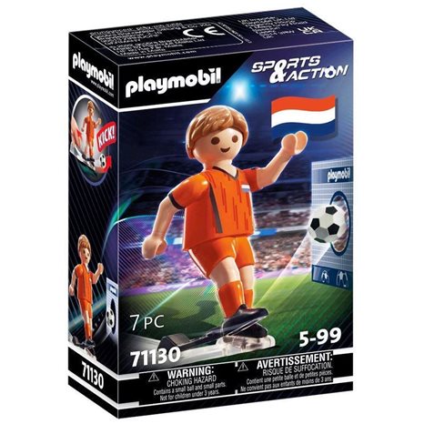 Playmobil Sports And Action Ποδοσφαιριστής Εθνικής Ολλανδίας 71130