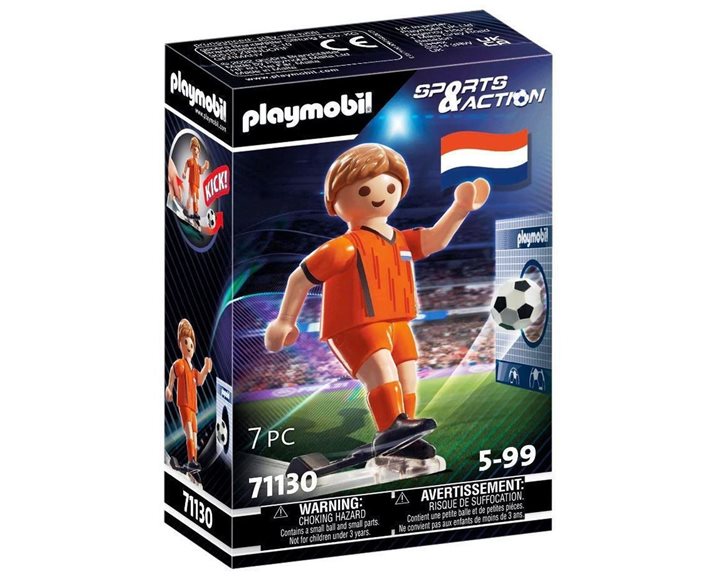 Playmobil Sports And Action Ποδοσφαιριστής Εθνικής Ολλανδίας 71130
