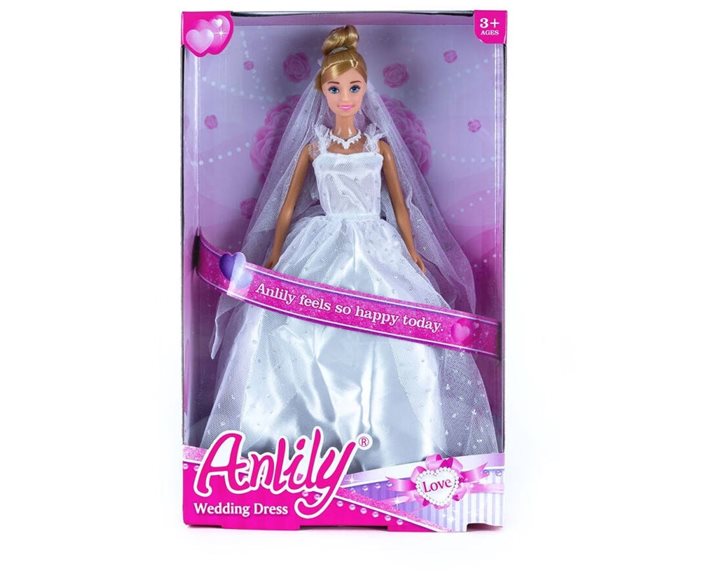 Κούκλα Anlily 30cm in a Wedding Dress 7132019