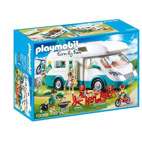 Playmobil Αυτοκινούμενο Οικογενειακό Τροχόσπιτο 70088